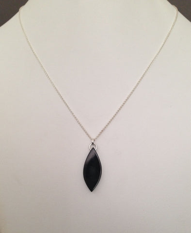 Sliver Series Bison Horn Necklace