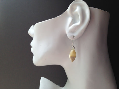 Sliver Series Muskox Horn Earrings