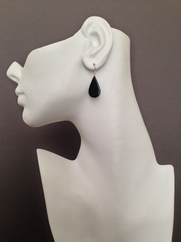 Teardrop Series Bison Horn Earrings